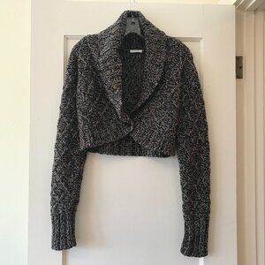 Ben Sherman | Marled Cropped Cardigan